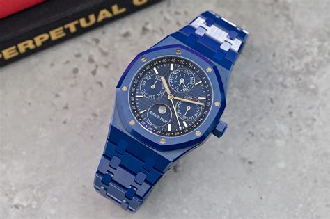 audemars piguet blue price|audemars piguet entry level price.